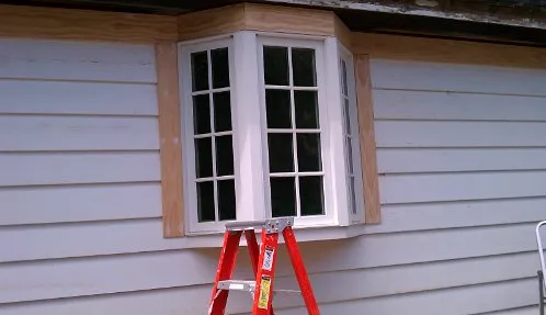 Slide of Frank remodeling