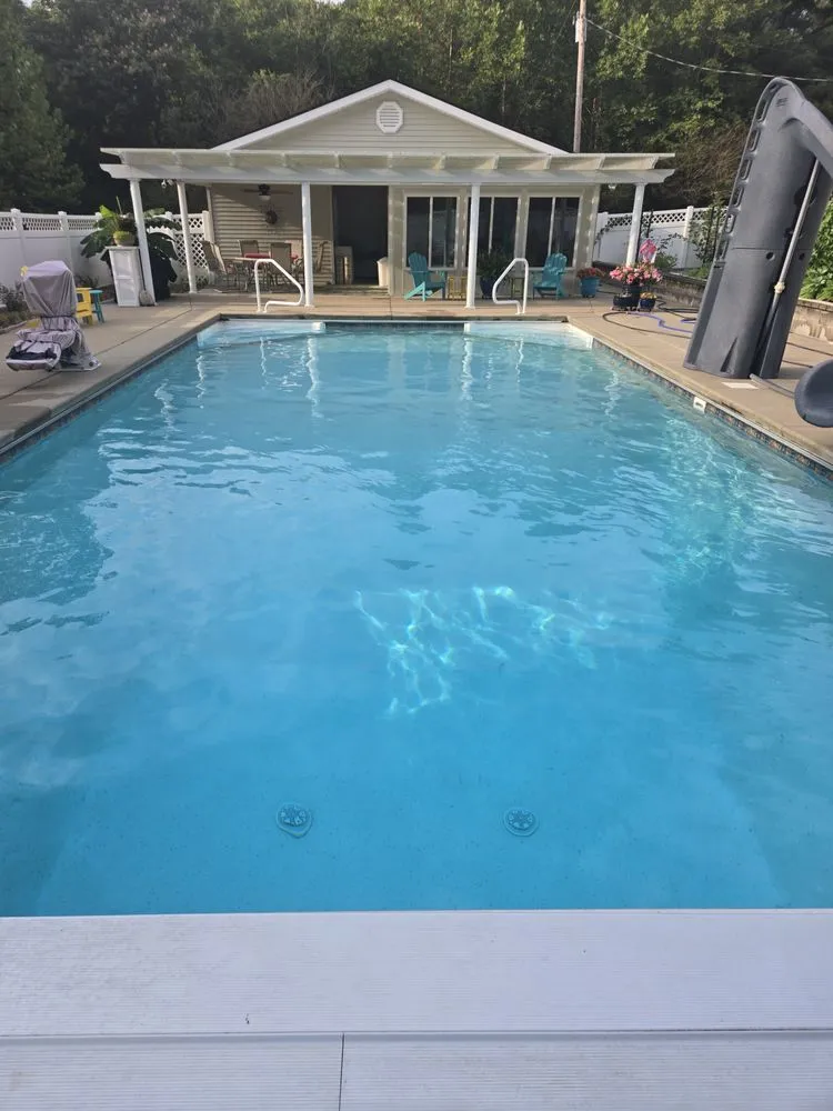 Slide of Frankie's Pool and Spa Services