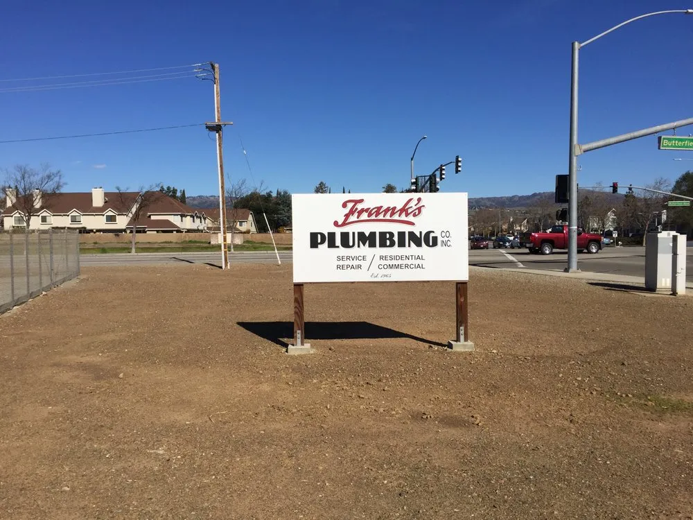 Slide of Frank's Plumbing Company