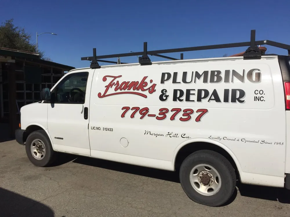 Slide of Frank's Plumbing Company