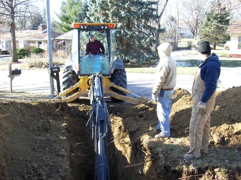 Slide of Frank's Trenching