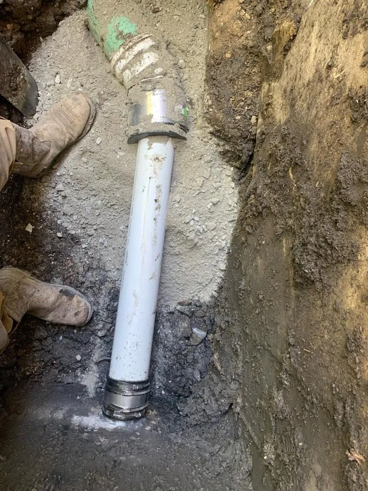 Slide of Fred & Sons Plumbing Sewer