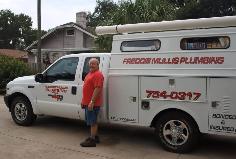 Slide of Freddie Mullis Plumbing