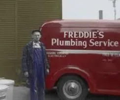 Slide of Freddies Plumbing