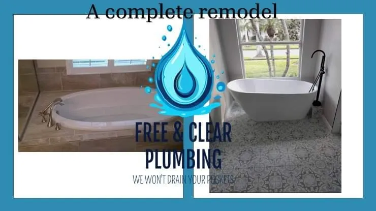 Slide of Free & Clear Plumbing