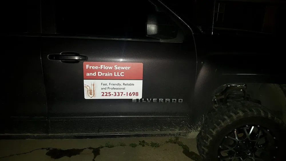 Slide of Free-Flow Sewer and Drain