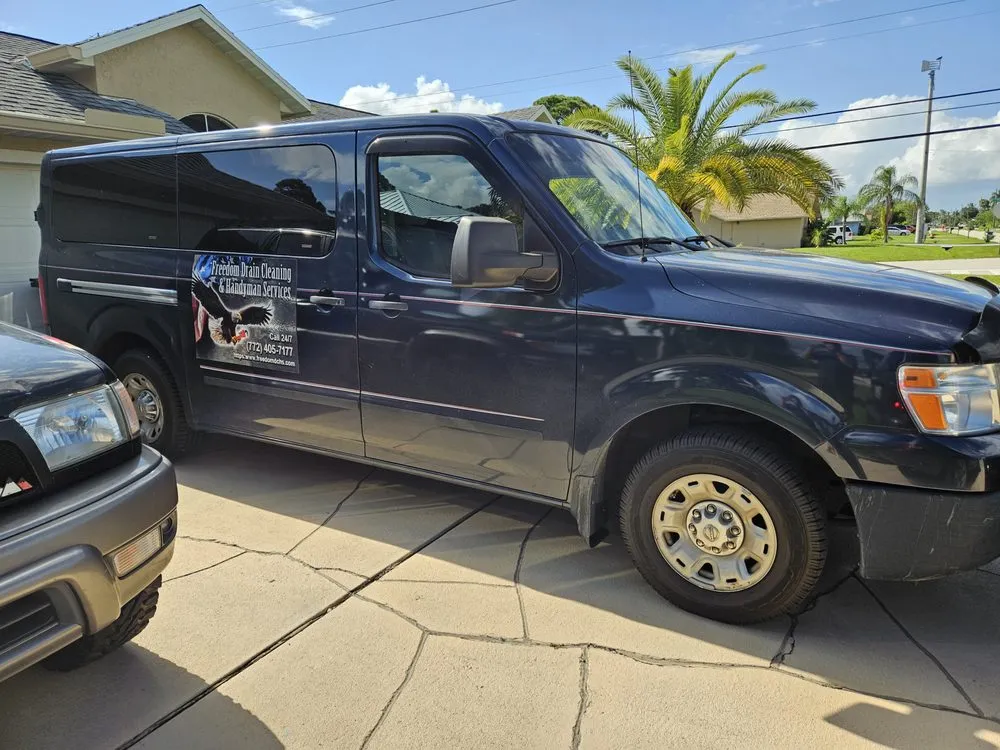 Slide of Freedom Drain Cleaning & Handyman Services