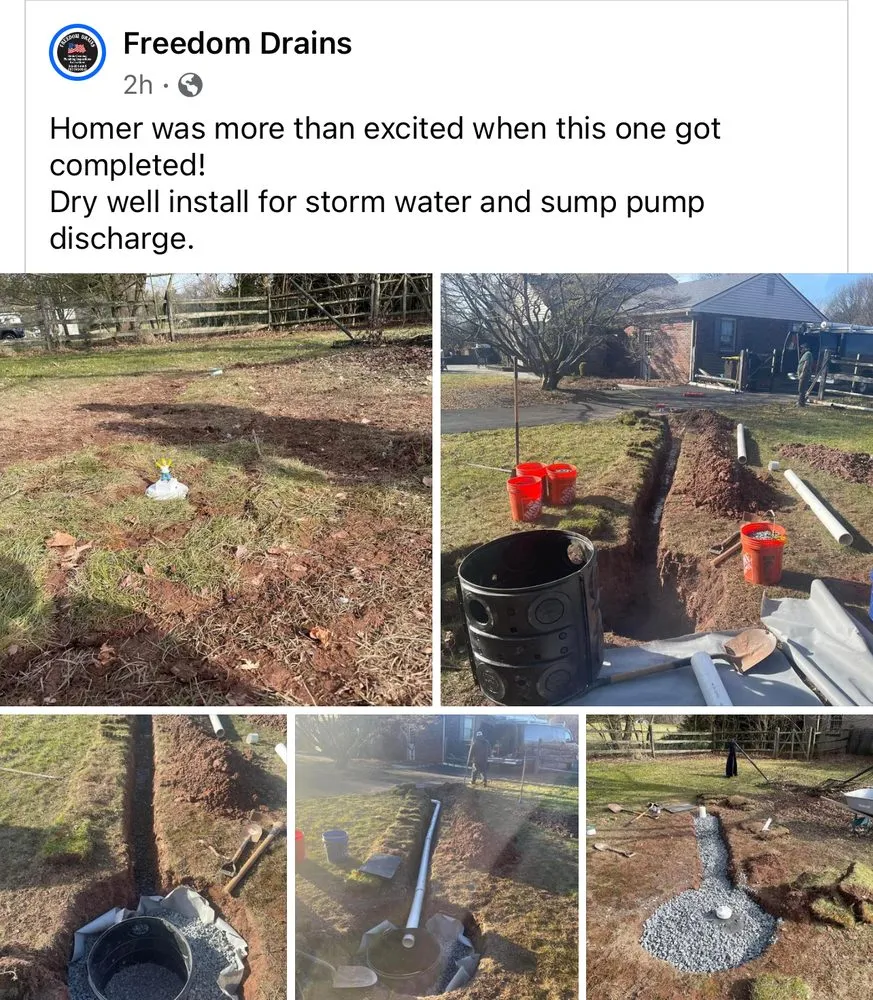 Slide of Freedom Drains