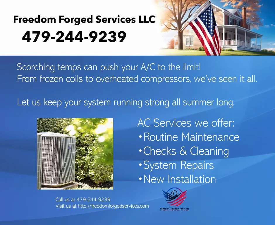 Slide of Freedom Forged Services