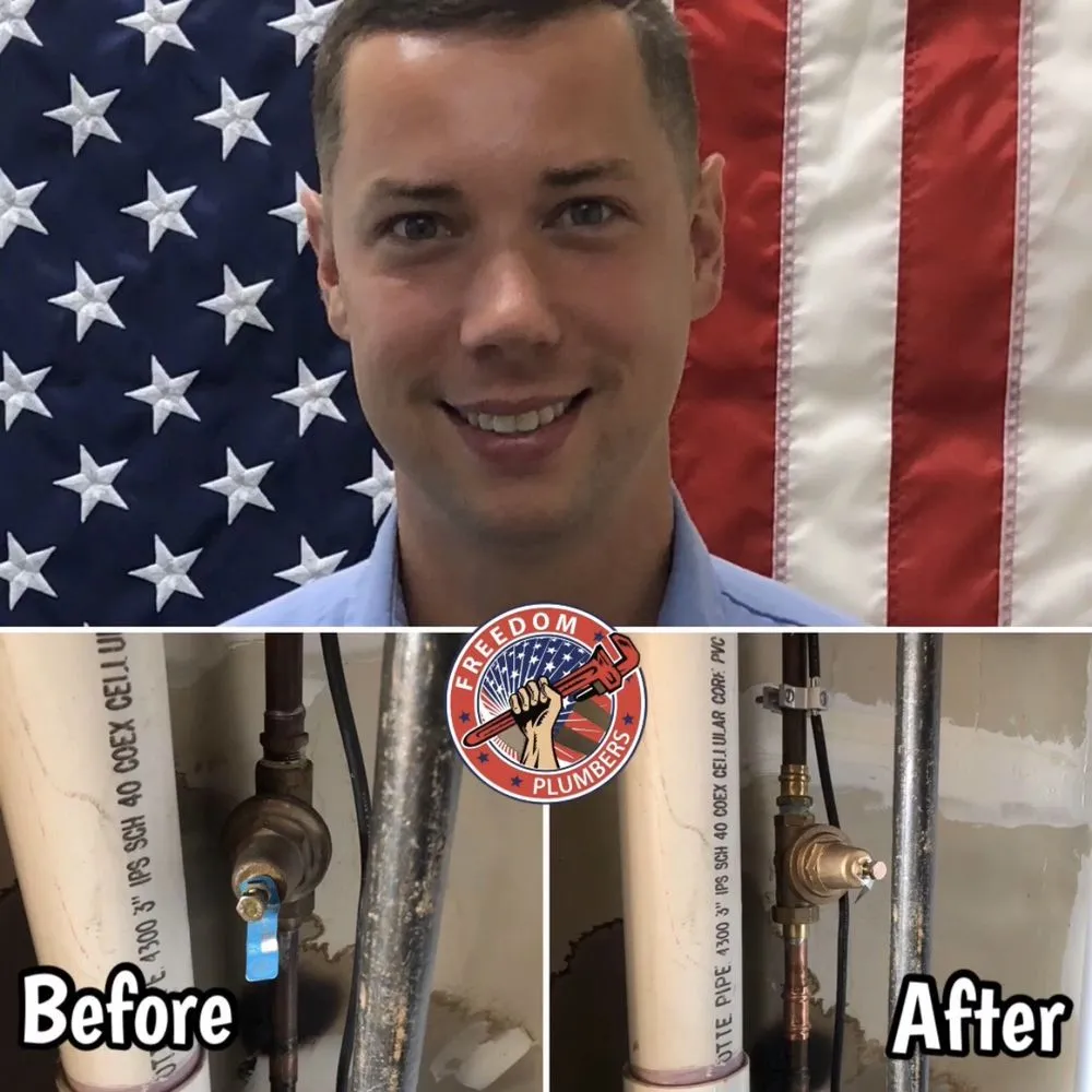 Slide of Freedom Plumbers