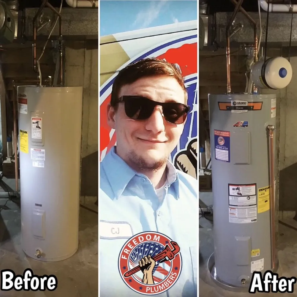 Slide of Freedom Plumbers