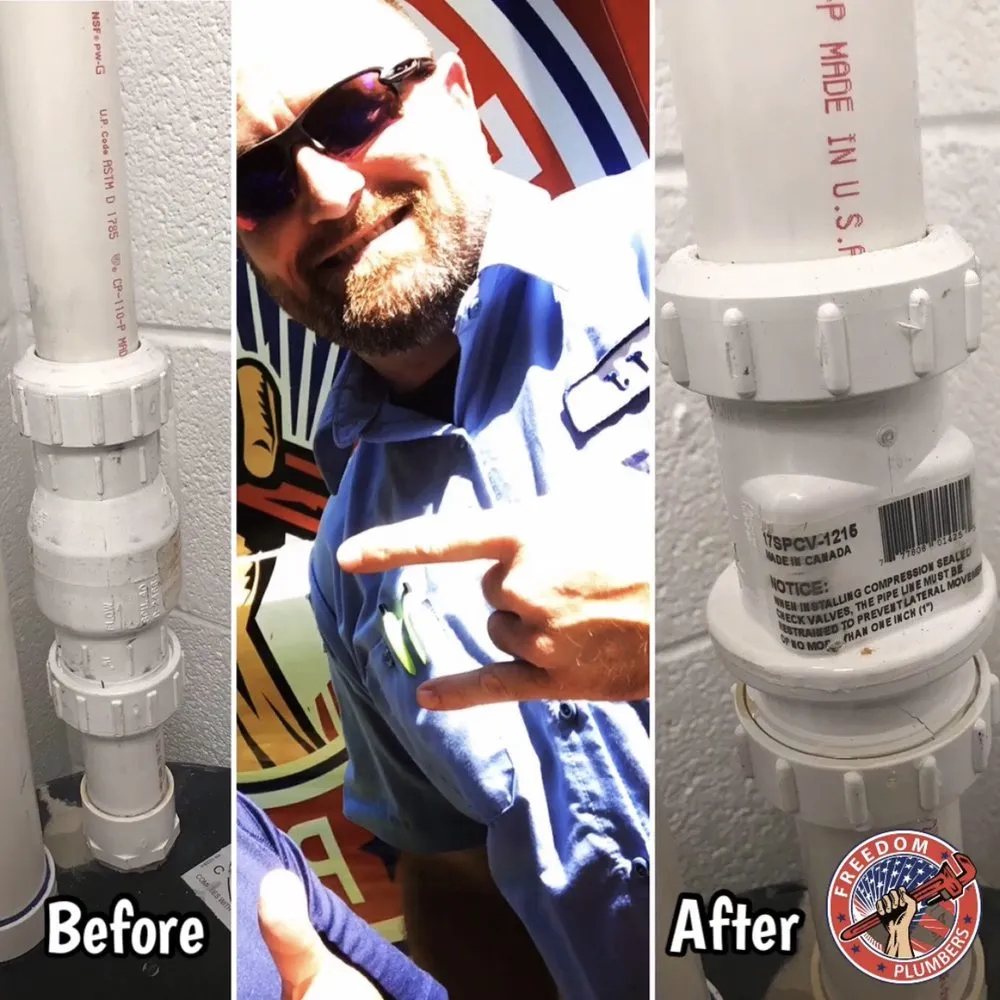 Slide of Freedom Plumbers