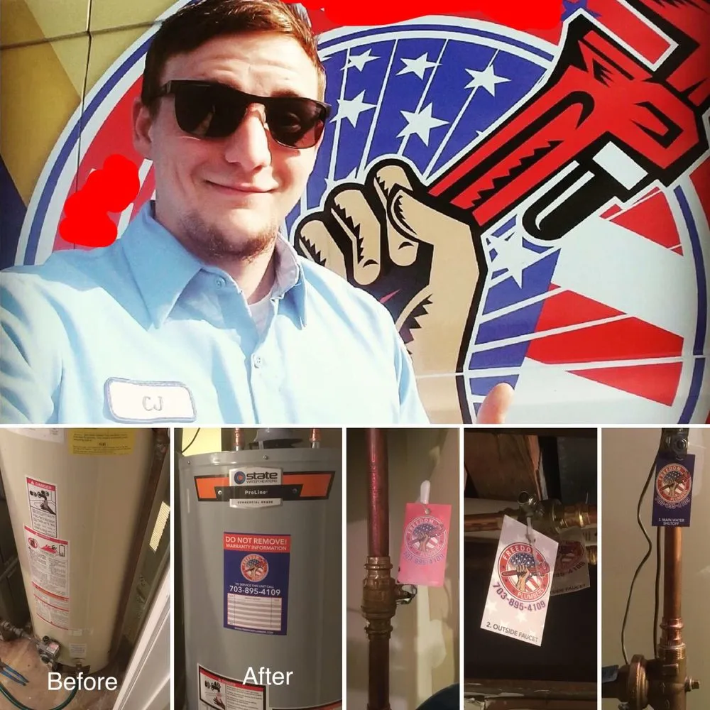 Slide of Freedom Plumbers