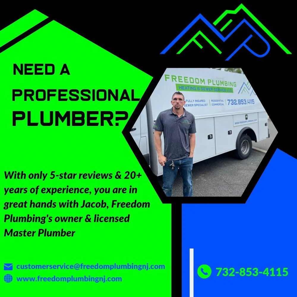 Slide of Freedom Plumbing Heating and Sewer Service