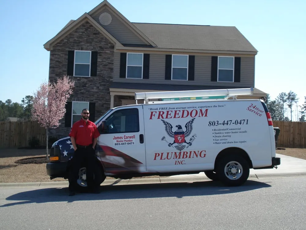 Slide of Freedom Plumbing