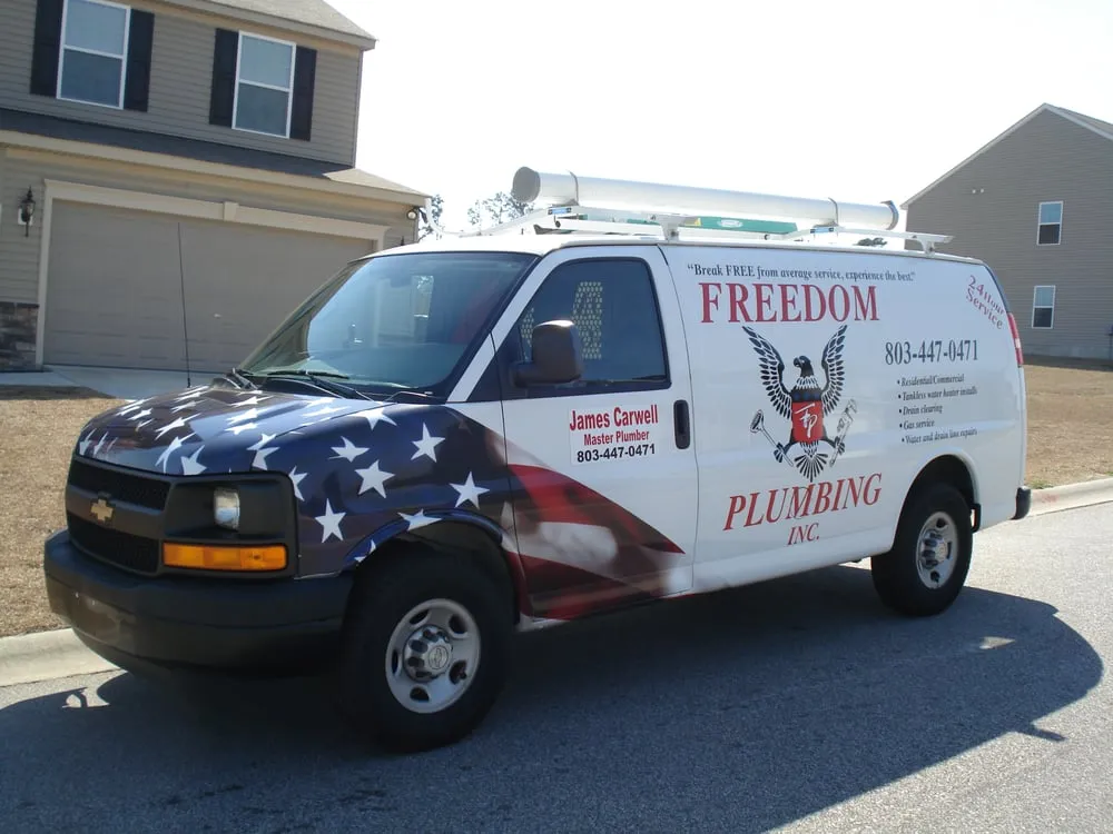 Slide of Freedom Plumbing