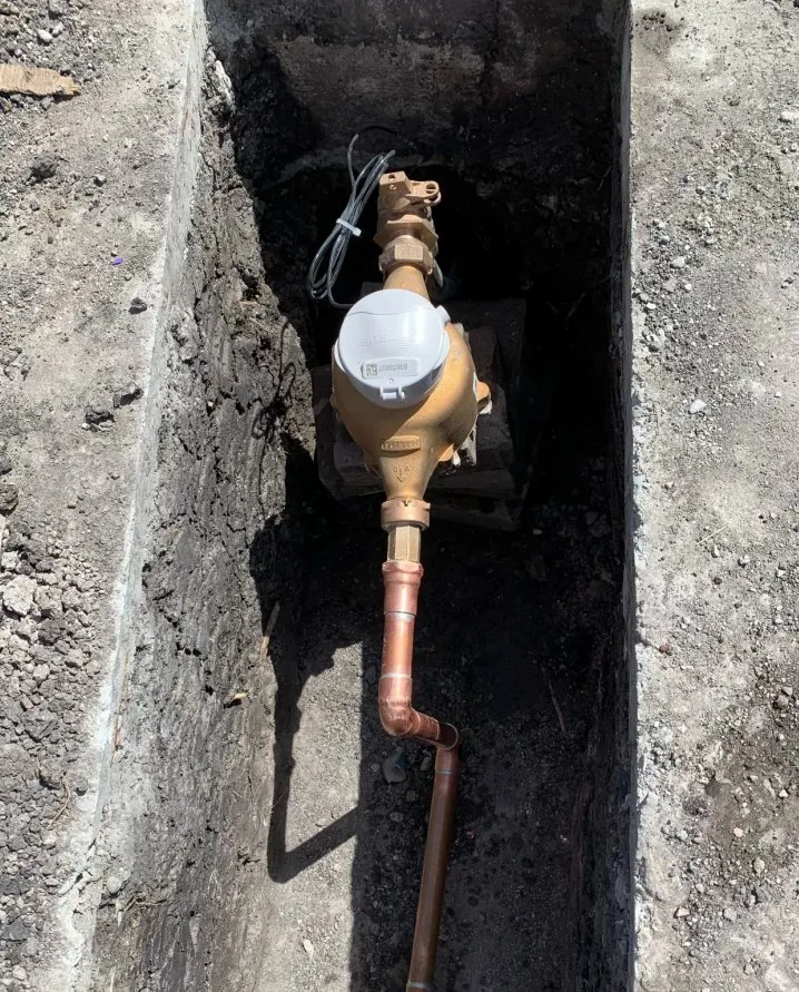 Slide of Freedom Underground Plumbing