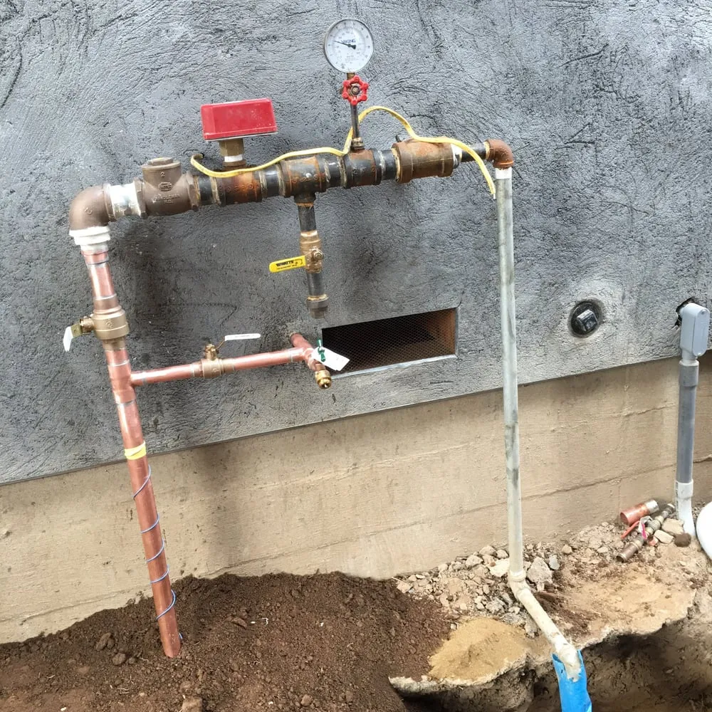 Slide of Freedom Underground Plumbing