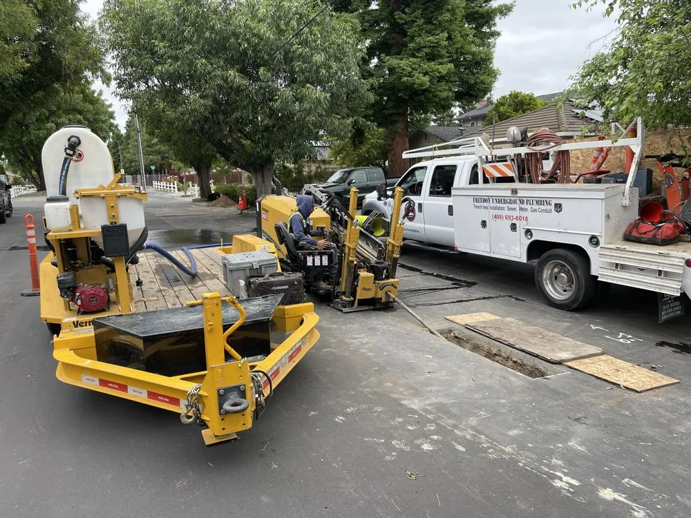 Slide of Freedom Underground Plumbing