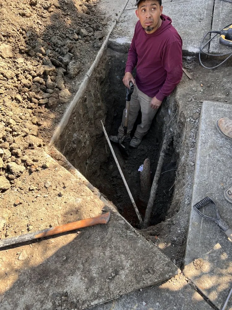 Slide of Freedom Underground Plumbing