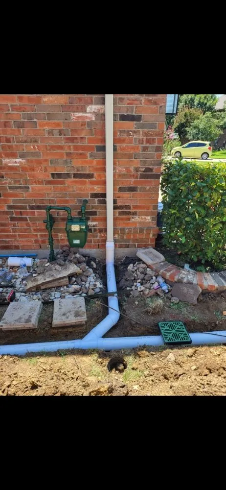 Slide of French Drain Services