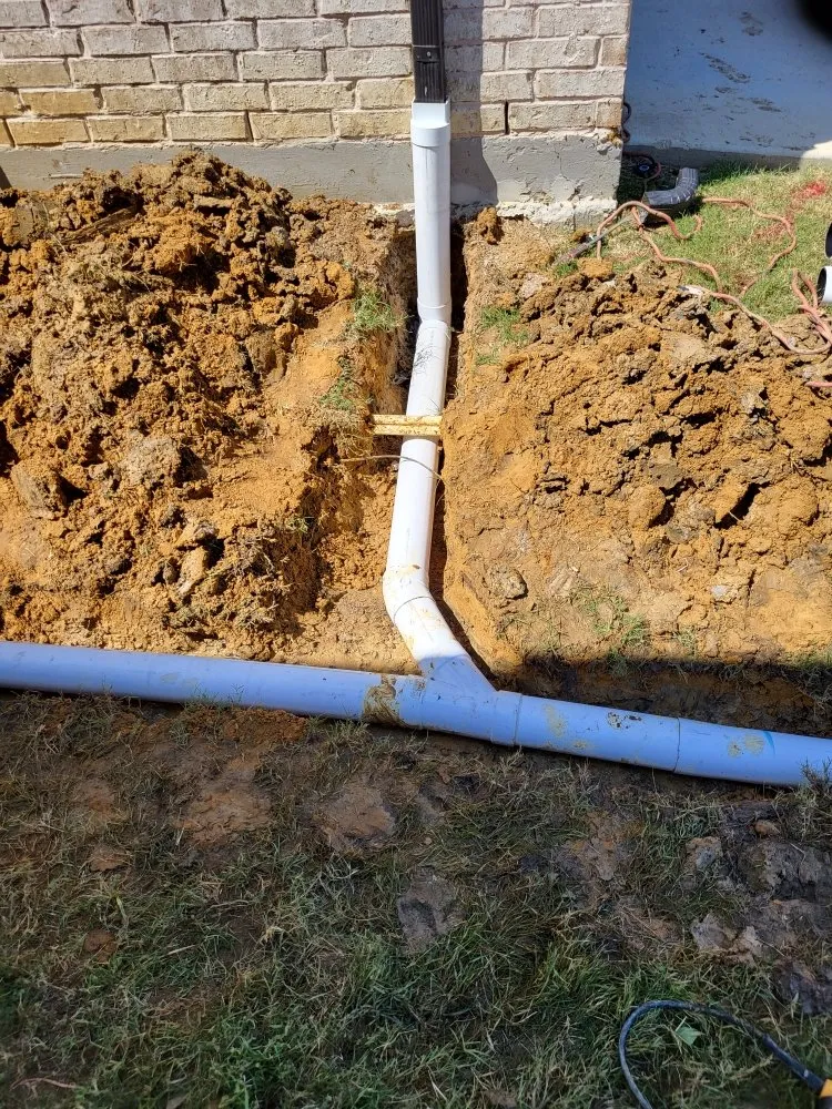 Slide of French Drain Services
