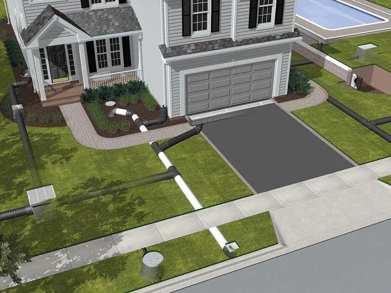 Slide of French Drain Solutions