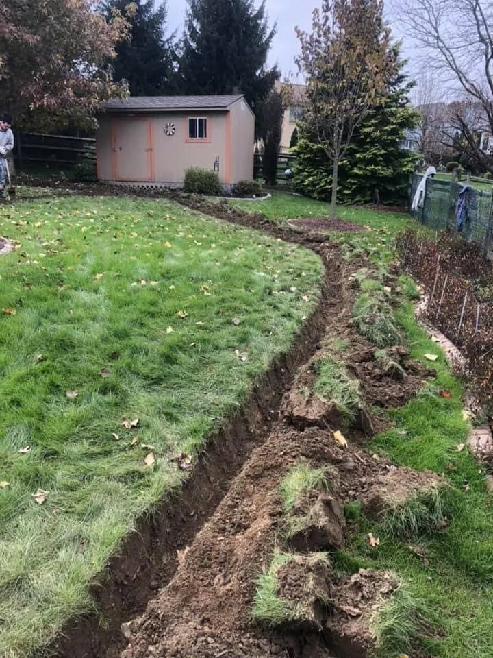 Slide of French Drains & More