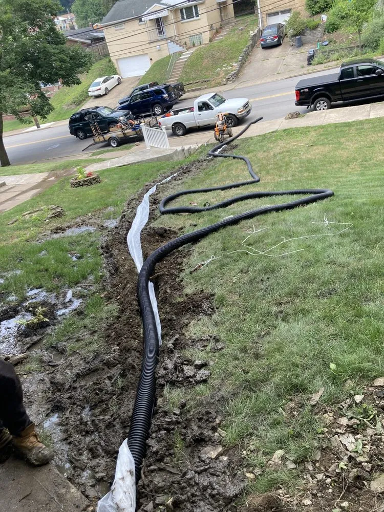 Slide of French Drains & More