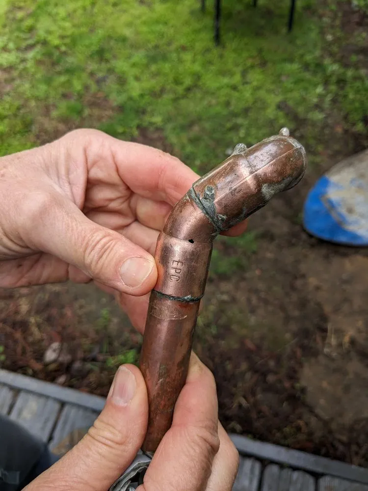 Slide of Frenchie's Plumbing