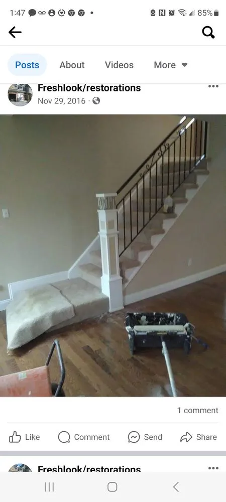 Slide of Freshlook Restorations