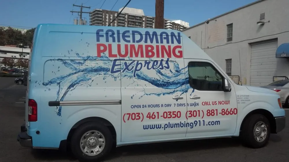 Slide of Friedman Plumbing Express