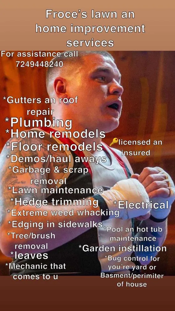 Slide of Froce lawn an home improvement services