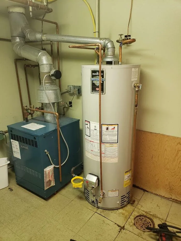 Slide of Front Range Water Heater and Excavation