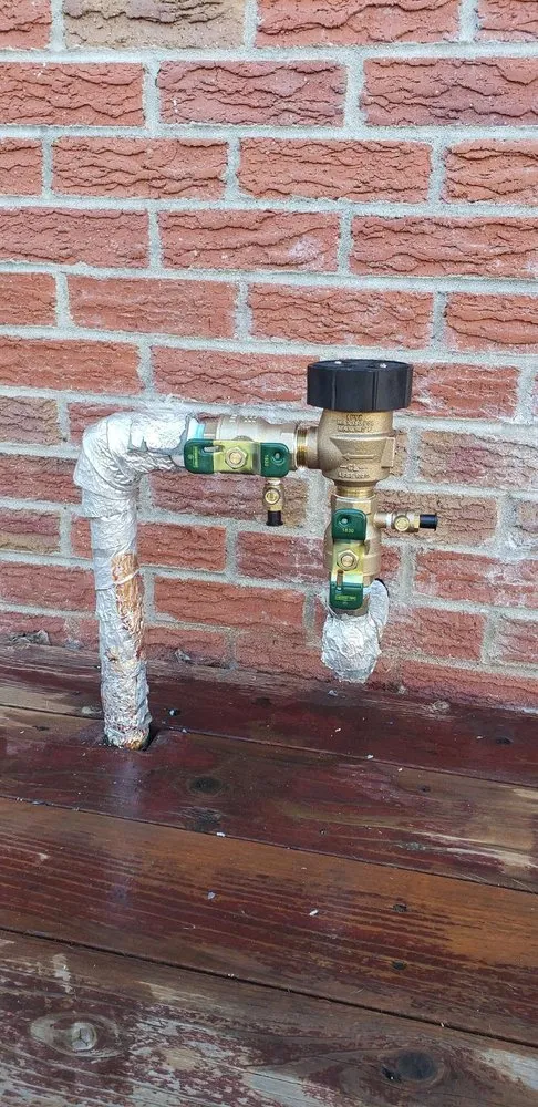 Slide of Front Range Water Heater and Excavation