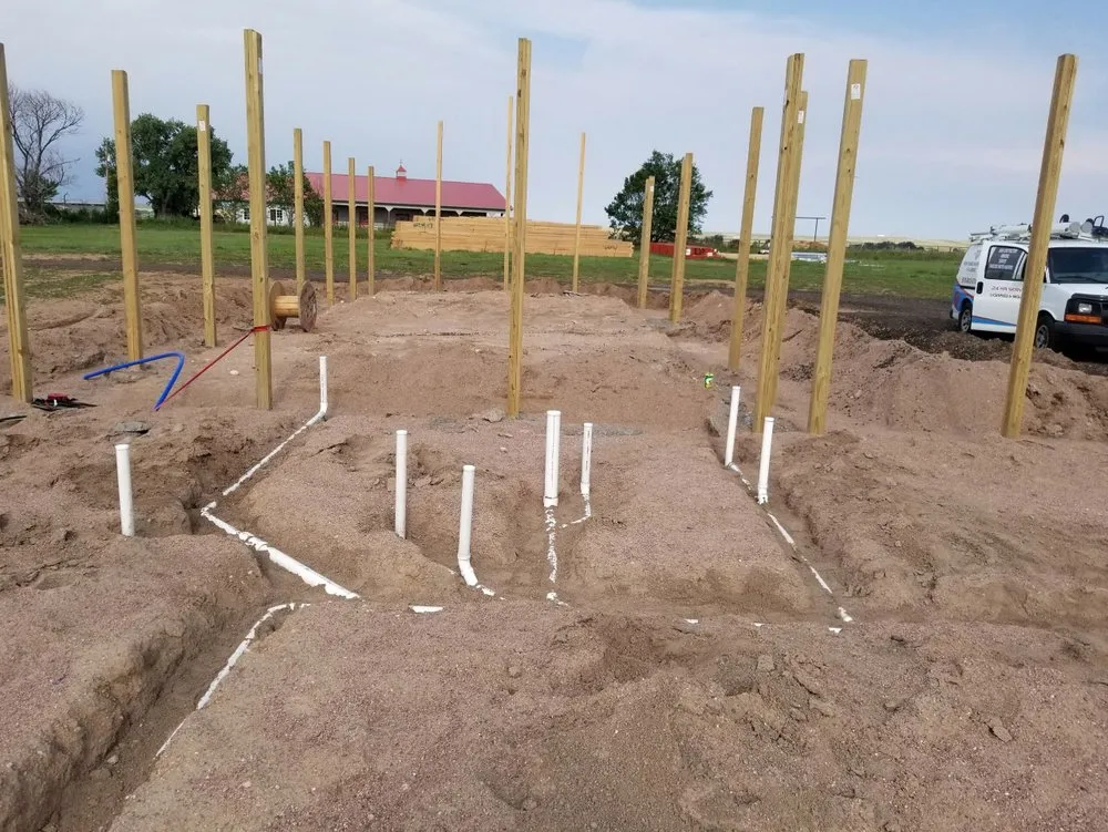 Slide of Front Range Water Heater and Excavation