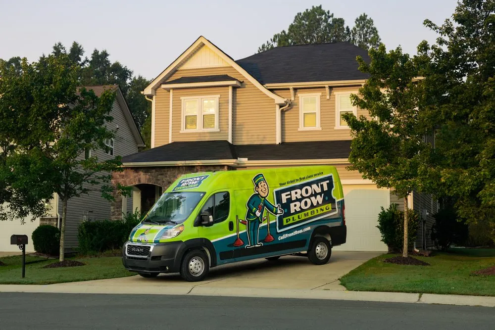 Slide of Front Row Plumbing