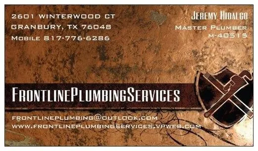 Slide of Frontline Plumbing Services