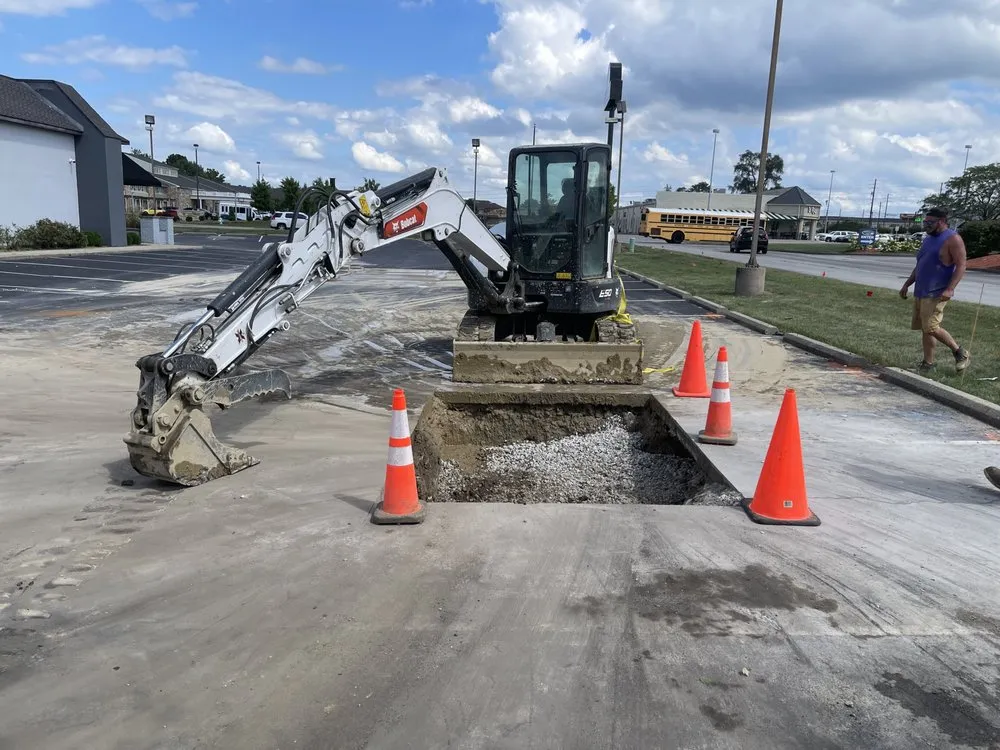 Slide of Frye Excavations