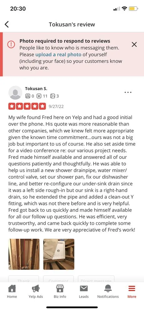 Slide of FT Plumbing