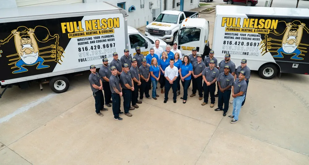 Professional emergency plumbing in Overland Park, KS by Full Nelson Plumbing Heating & Cooling