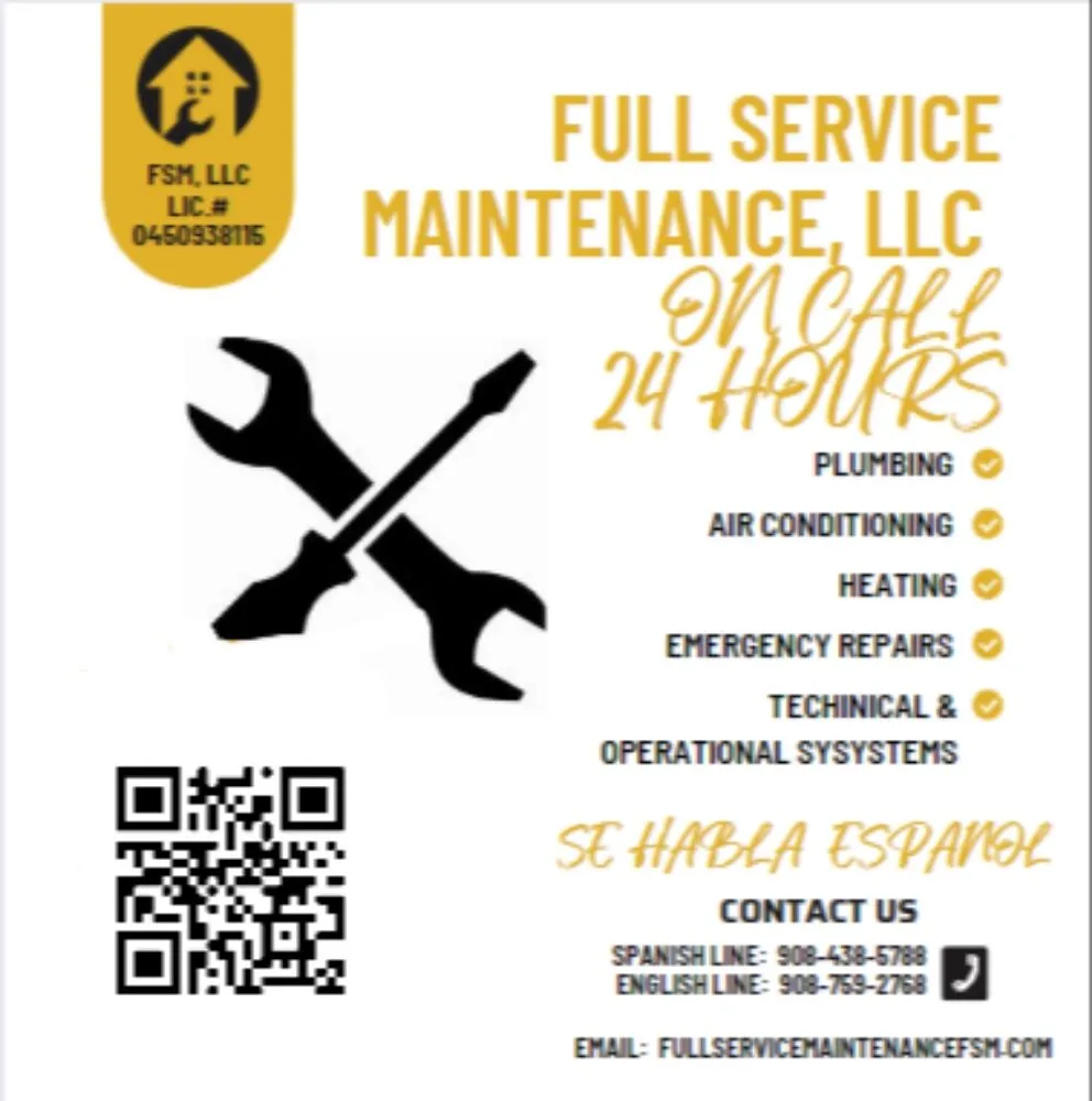 Slide of Full Service Maintenance