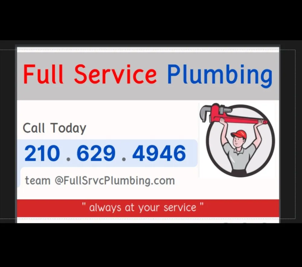 Slide of Full Service Plumbing 