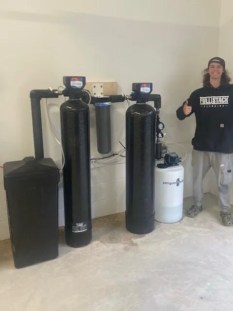 Slide of Full Stack Plumbing