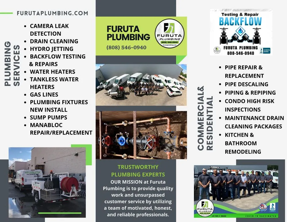 Slide of Furuta Plumbing