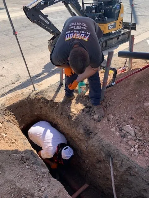 Top-rated drain cleaning experts serving Tucson, AZ - Fusion Plumbing & Air