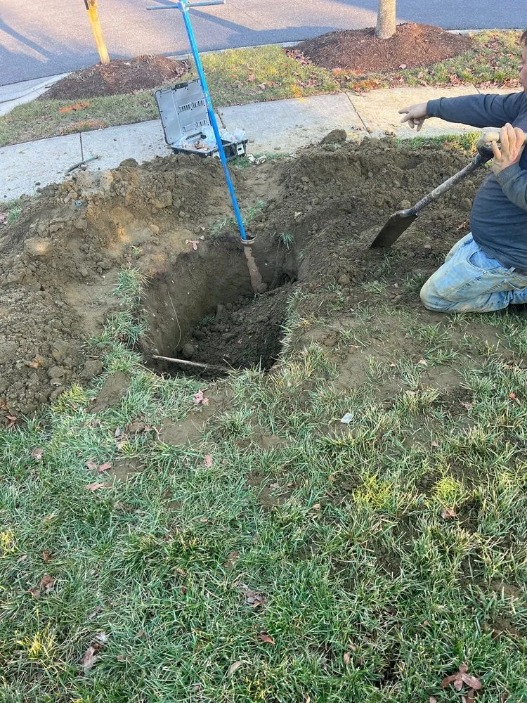 Slide of Future Plumbing and Excavation