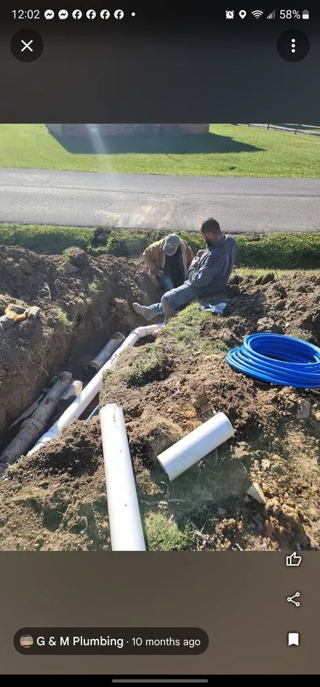 Slide of G & M Plumbing