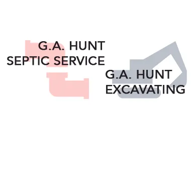 G A Hunt Excavating & Septic Logo