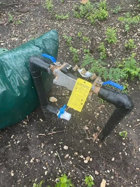 Slide of Gabriel's Backflow Testing